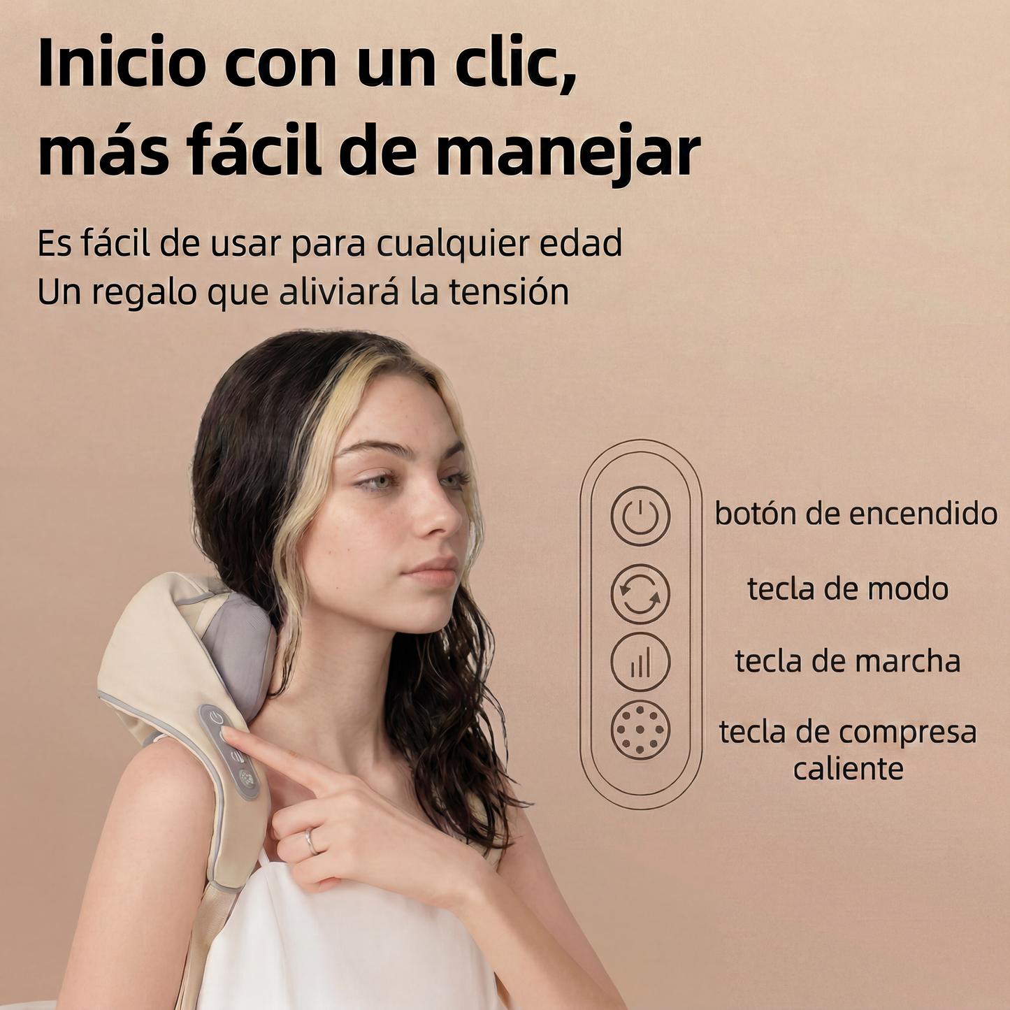 Masajeador de Cuello y Espalda