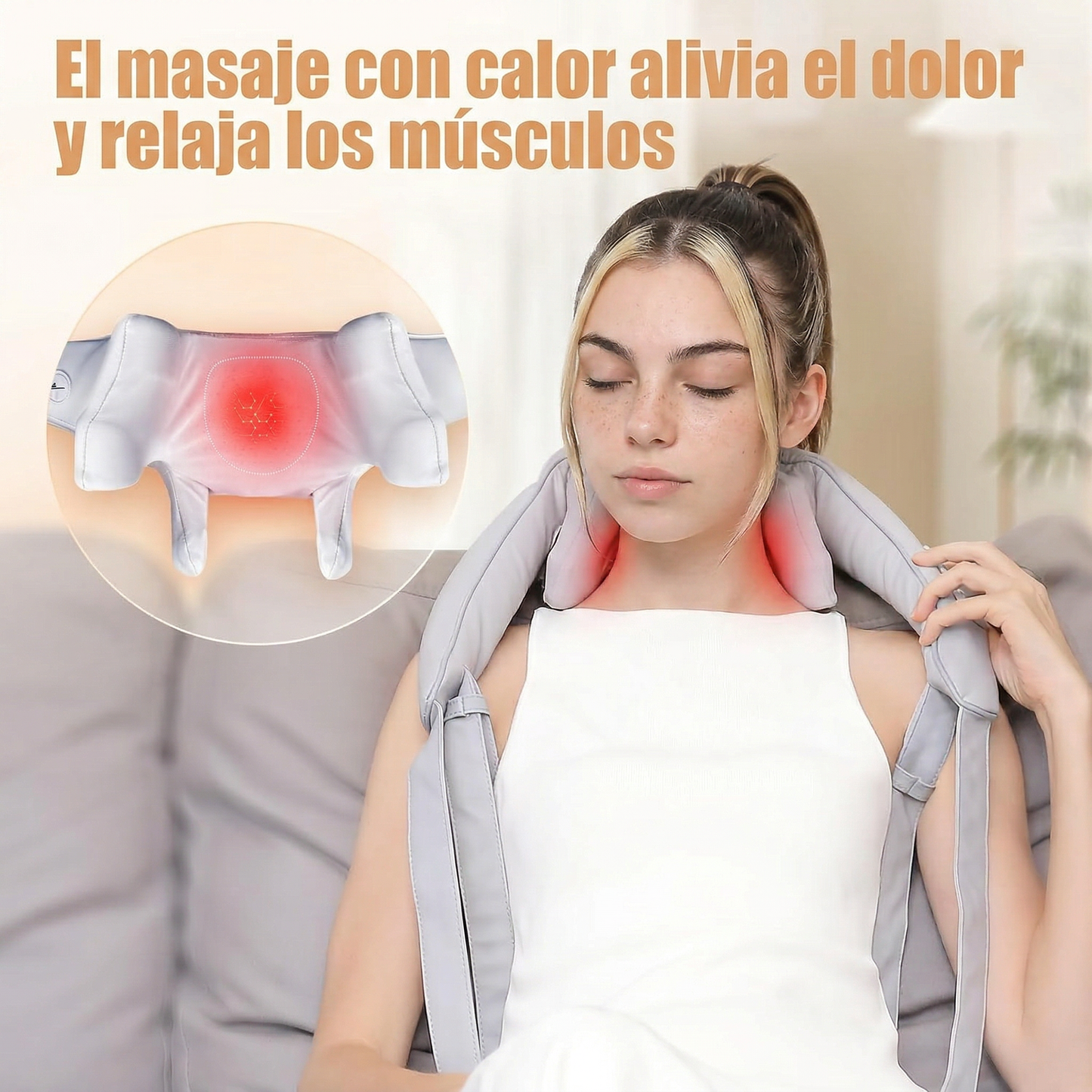 Masajeador de Cuello y Espalda